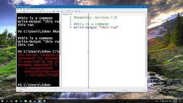 Powershell Requires Beginners Guide