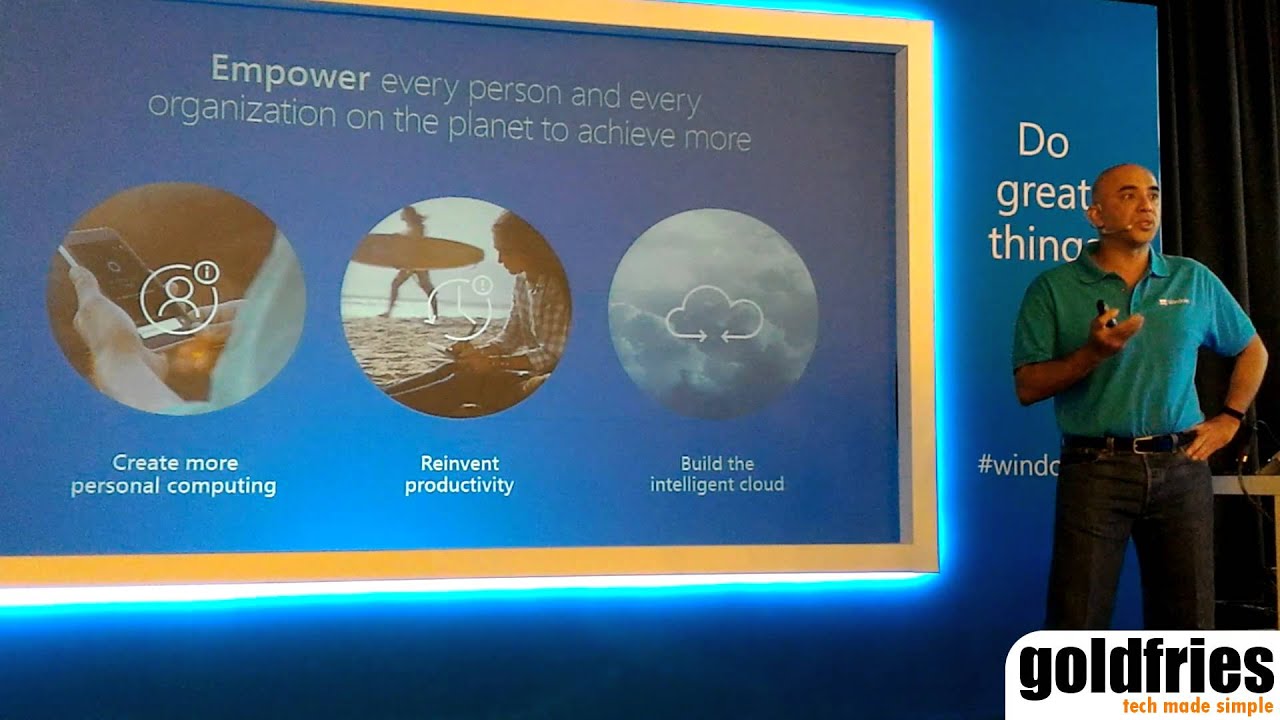 Welcoming Address at Microsoft Malaysia's Windows 10 Launch