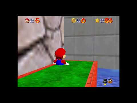Super Mario 64 - Wet-Dry World: Go to Town for Red Coins