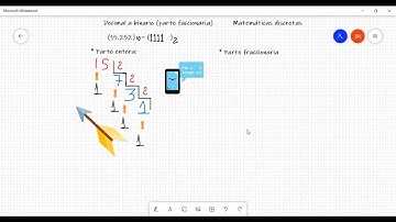 3 MATEMATICAS DISCRETAS SISTEMAS NUMÉRICOS DECIMAL A BINARIO (parte fraccionaria)