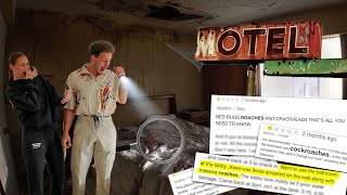 Staying at the WORST REVIEWED MOTEL in MIAMI... *HAUNTED*