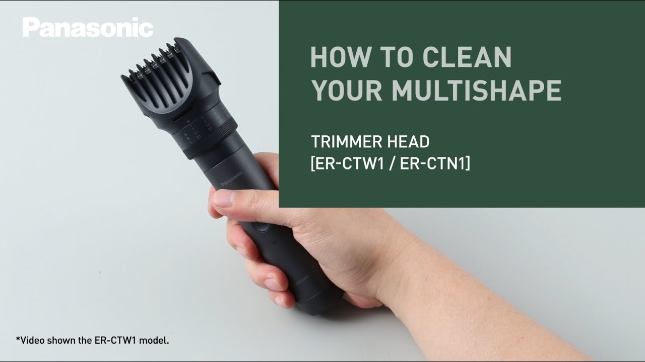 how to oil panasonic trimmer 2