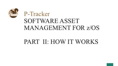 Software Asset Management with P-Tracker - How it works - Part 2