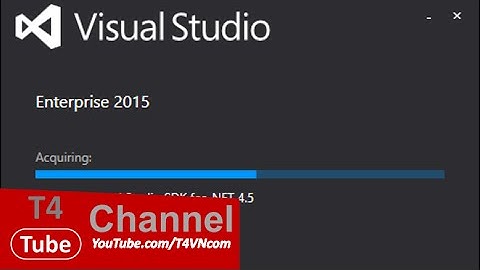T4vn.com - Hướng dẫn cài đặt Microsoft Visual Studio 2015