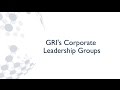 GRI Corporate Leadership Groups