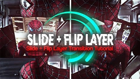 Slide + Flip Layer Transition Tutorial In After Motion 