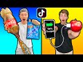 We Tested VIRAL TikTok LIFE HACKS!! (PART 2)