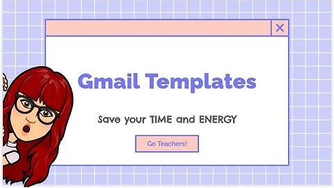 Create a Template in Gmail  to SAVE YOUR TIME ⏳