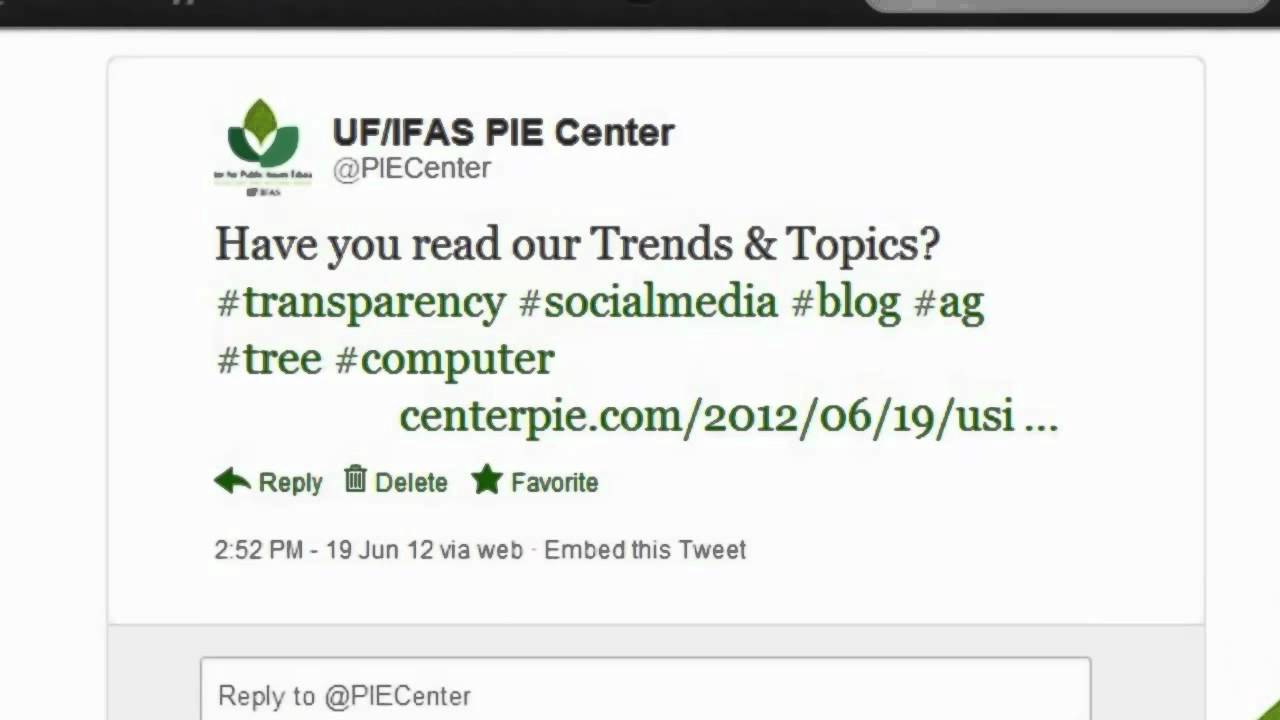 About Hashtags