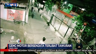 Tawuran Antar Geng di Cimanggis, Depok, Polisi Belum Turun Tangan #SeputariNewsSiang 08/03