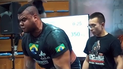 BITELO CAMPEÃO MUNDIAL NA ESLOVÁQUIA #growth #bitelo #campeãomundial #powerlifting #fyp