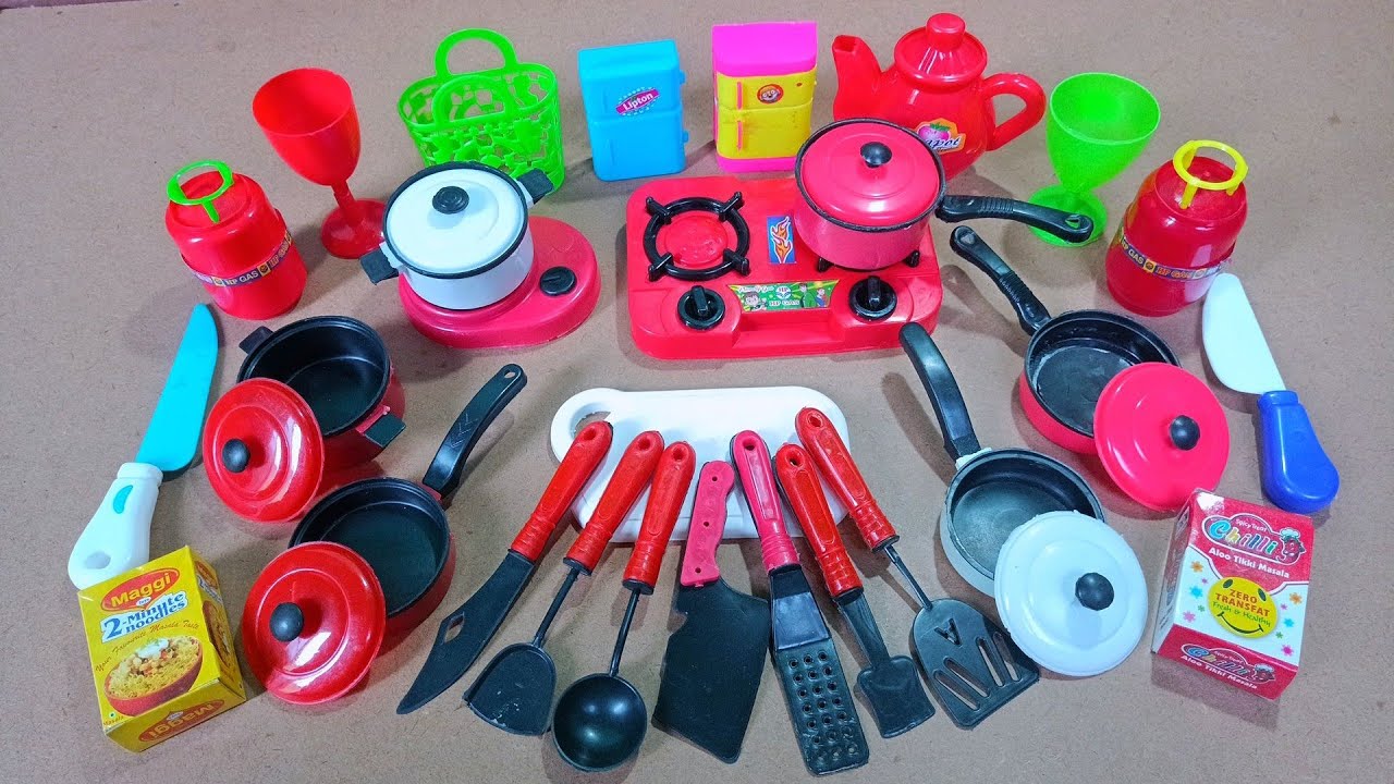 1Minutes Satisfying With Unboxing Pretty Cute Sanrio New Kitchen Set ...