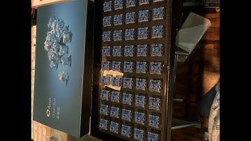 Akko CS Ocean Blue Tactile Switches Typing Test