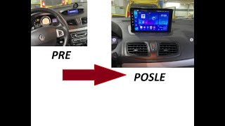 UGRADNJA MULTIMEDIJE u RENAULT FLUENCE,PRE i POSLE?