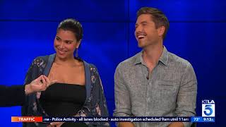 Eric Winter & Roselyn Sanchez On Pregnancy & "Sebi and the Land of Cha Cha Cha"