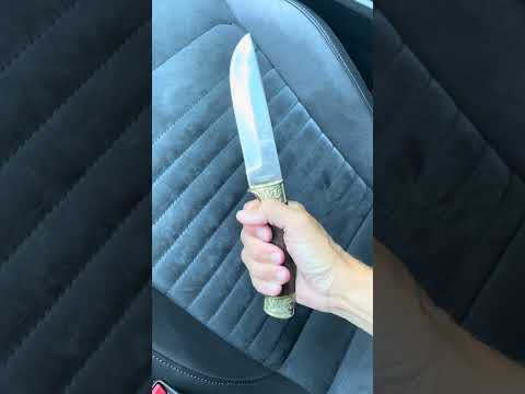 Ніж ТИГР Gorillas BBQ темний туристичний (FB290) KN68, видео 1