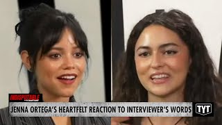 Watch Jenna Ortega Has Priceless Reaction To Interviewer Saying She Is Latina Enough