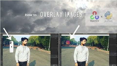 Overlay Images and Watermark using OpenCV | Python | Detailed Video.