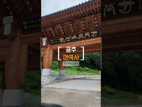 공주 여행 | 탑 위에 탑이 있는 절, 공주 마곡사 #shorts