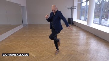 Side Basic Step in Clave System - Captain Salsa