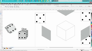 Corel Draw Tips & Tricks Dice how to draw part 3 better cube
