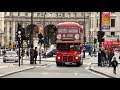 Buses at Trafalgar Square and Charing Cross 08/10/2017