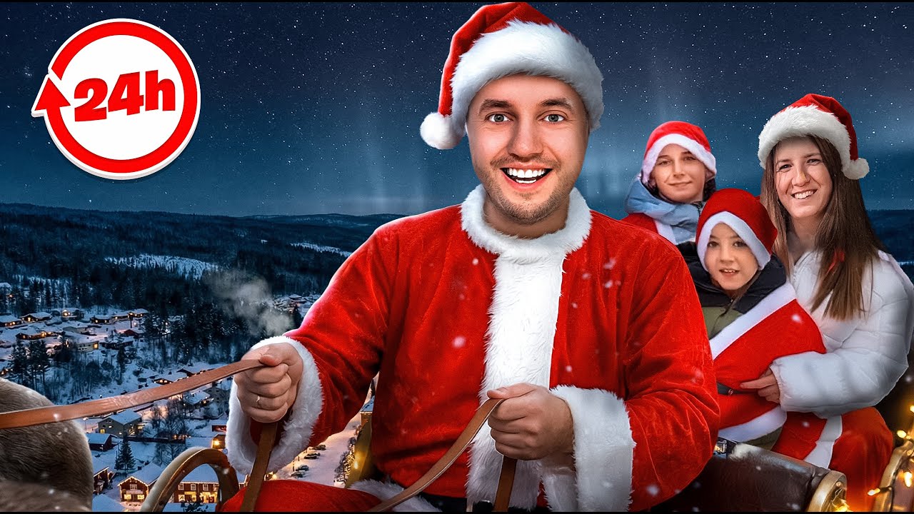 24 SATA KAO DEDA MRAZ // CHRISTMAS //🎄🎅 
