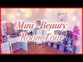 Vlogmas 7 - Limpiando y decorando mi cuarto - Beauty Room Tour ( edicion navidad)