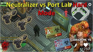 Neutralizer Only vs Port Lab Hard Mode! [Last Day on Earth: Survival]