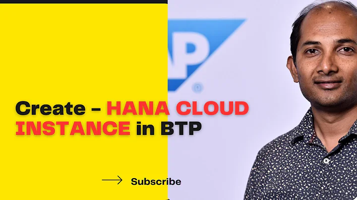 EP4 | Create HANA CLOUD Instance in BTP Trial 2025 #btp #HANA-CLOUD