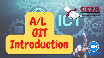A/L | GIT Video Series | Introduction to GIT