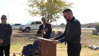 Martin Torres Funeral. Speech by John-David Bratton