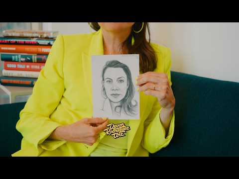 I Interviewed My Book Editor… While Drawing Her! ✍️📖