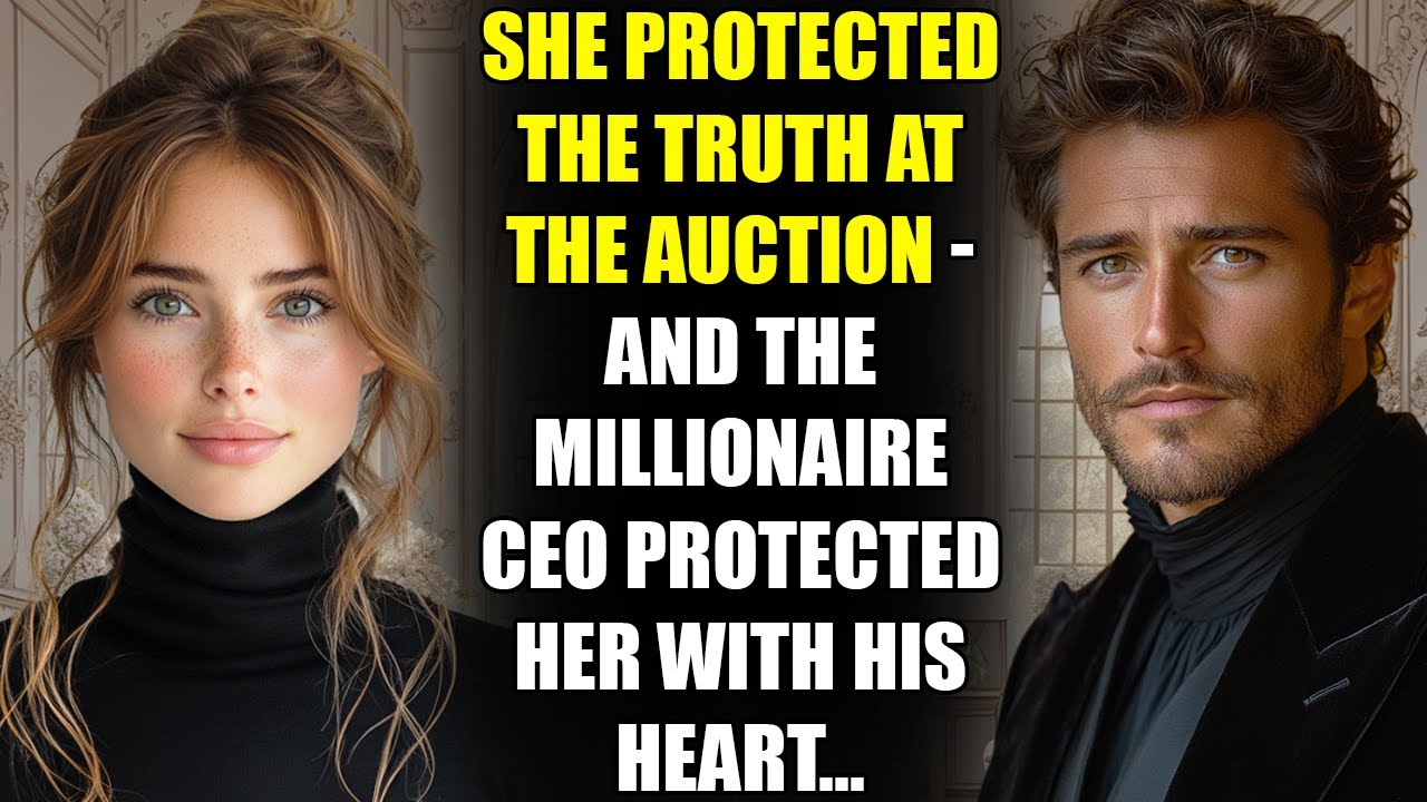 She Protected the Truth at the Auction - And the MILLIONAIRE CEO Protected Her With His Heart...