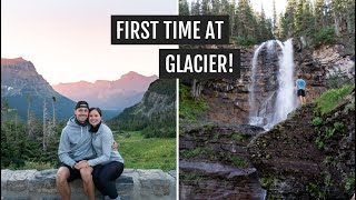 First time at Glacier National Park: Going to the Sun Road, St. Mary Falls, Lake McDonald, & more!