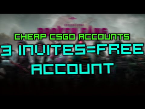 ✅HOW TO GET FREE CSGO ACCOUNTS? *ALL FOR FREE*✅