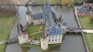 10 Most Epic CASTLES of BELGIUM in HD // DRONE flight