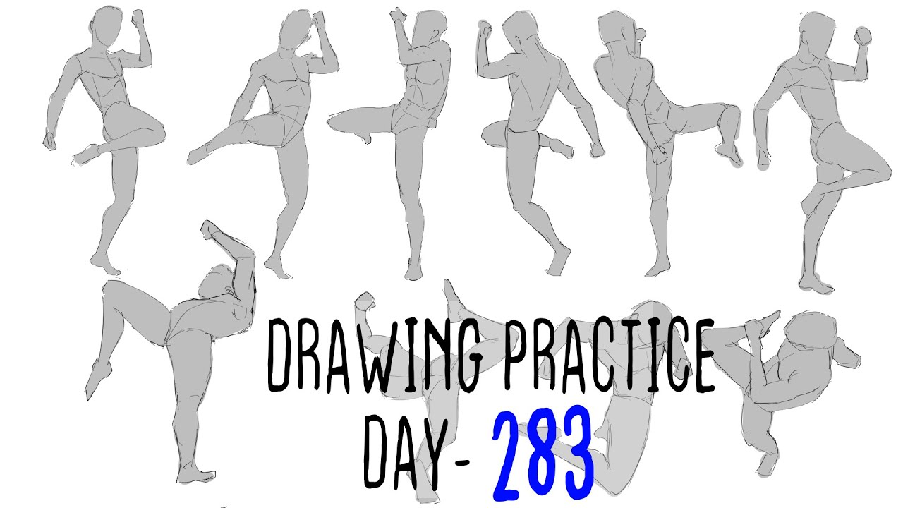Daily Drawing Practice Part 283 - YouTube