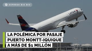 The controversy over the Puerto Montt-Iquique bus fare exceeding $1 million
