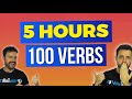 ⏳5+ horas NON STOP para aprender y mejorar tu INGLÉS / 100 verbos / + 100 frases / INTENSIVO INGLÉS