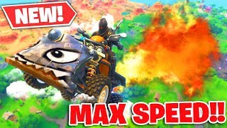 Flying Across The Entire Fortnite Map With New Quadcrasher