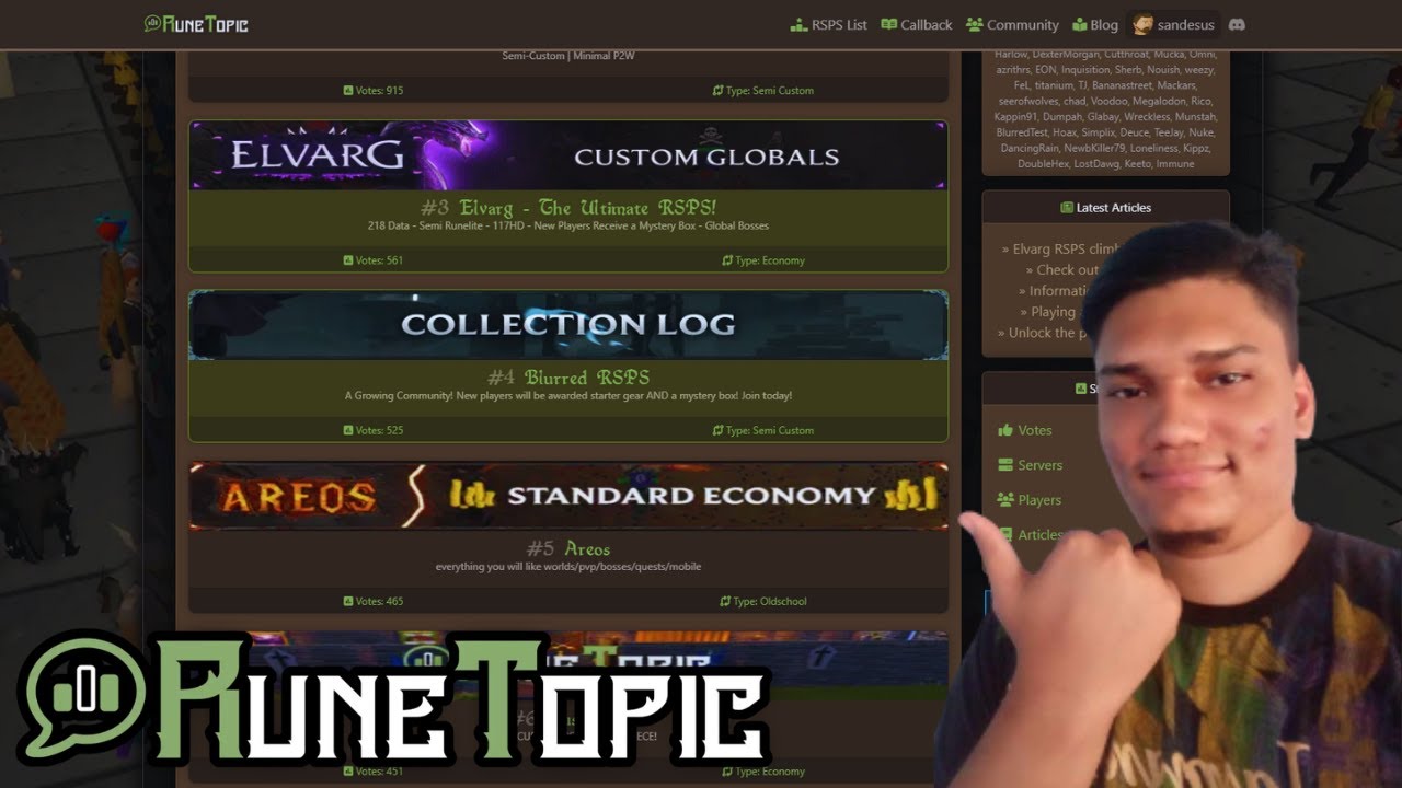 Puedes pasar horas en este sitio web - Rune Topic - YouTube