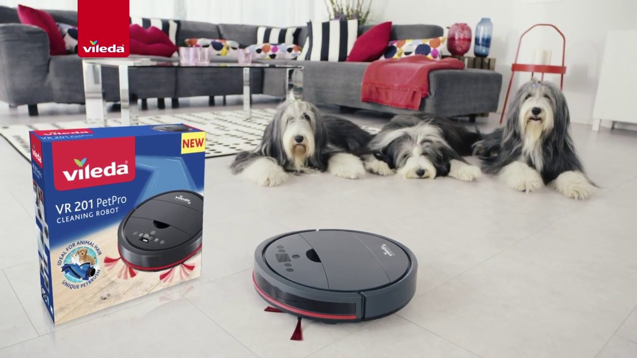 Robot Aspirador VR 201 PetPro - Ideal para quem tem animais domésticos -  YouTube