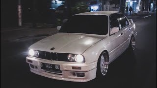 BMW E30 Static M tech Restomodded Alpine White Bmw E30