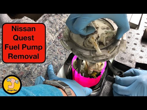 Video: Gdje je relej pumpe za gorivo na Nissan Questu iz 2004.?