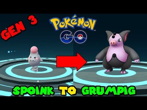 Spoink Evolution Chart