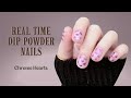 Real-Time Dip Nails at Home | Chrome Hearts | Story Time: How I Found Dip Nails and YouTube