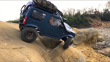 RC Jimny MST CMX オープンデフで悶絶ゾーンをクリアする[Clear the agony zone with an open differential!] 2021.02.12