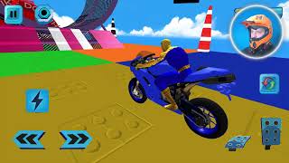 Superhero Tricky Bike Stunt GT Racing - Android Gameplay screenshot 5