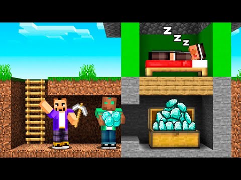 Hardy ME AYUDÓ a ROBAR los DIAMANTES del Dependiente en Minecraft!
